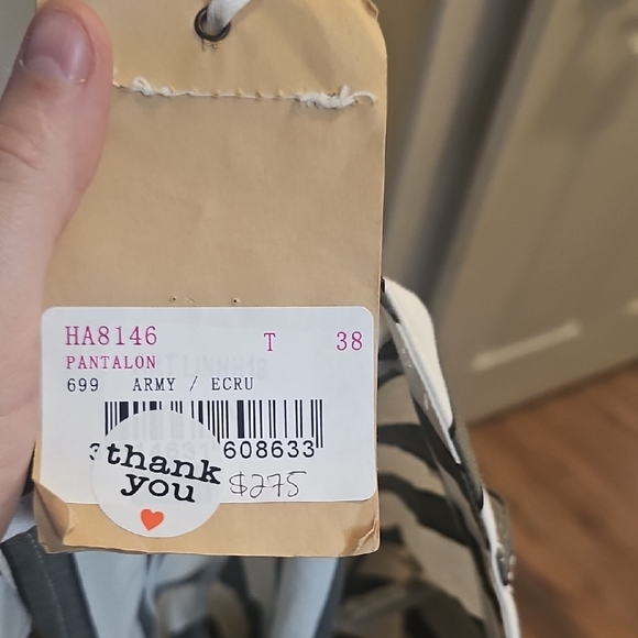 Striped Wide Leg Pants - Picture 2 of 4